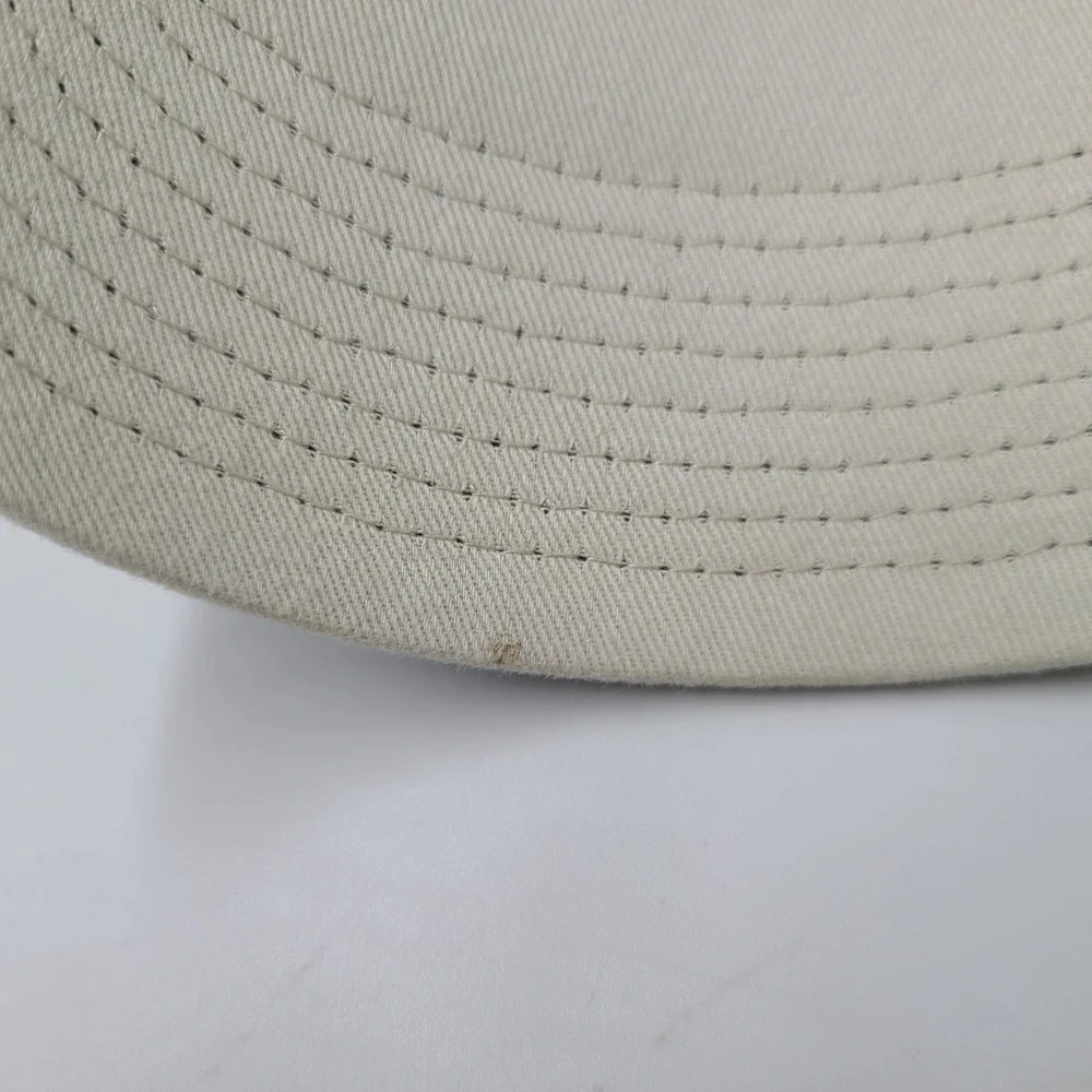 Arctic Cat Hat Snapback Trucker Mesh Gray Beige‎ Offroad Living Snowmobile Men